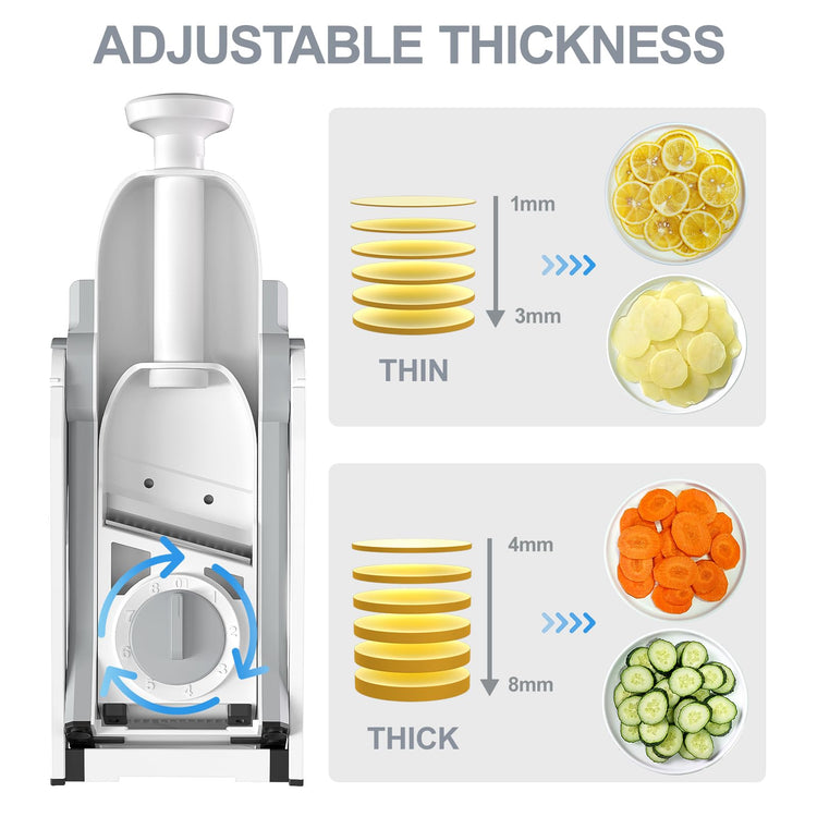 Safe Mandoline Slicer for Kitchen (16 Ounce)