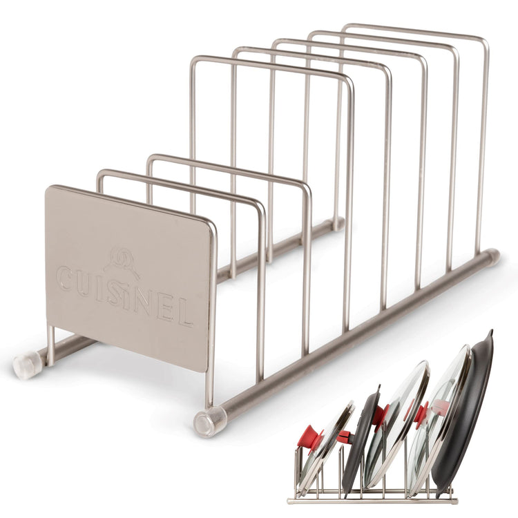 Lid and Dish Organizer Rack