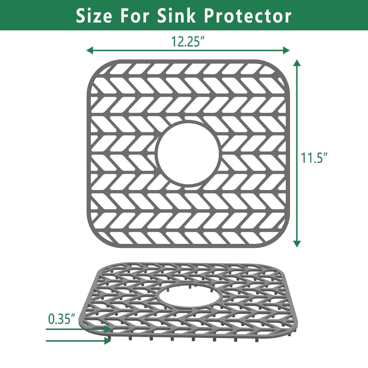 Sink Protectors for Kitchen sink (2 Count)