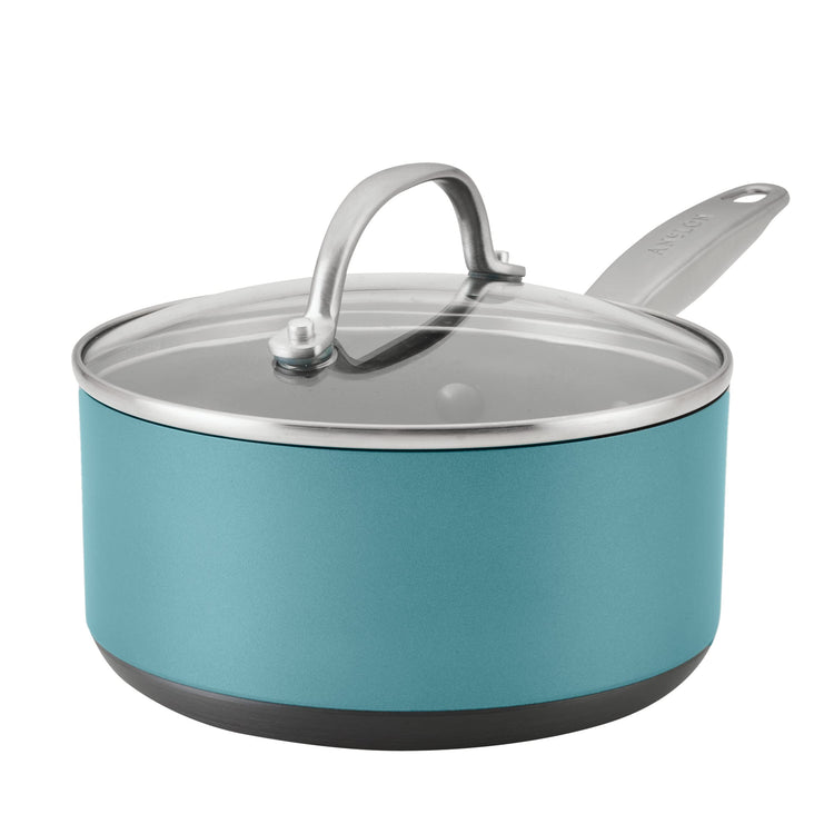 Achieve Hard Anodized Nonstick Sauce Pan with Lid