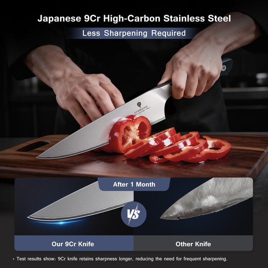 10 PCS Japanese Kitchen Knife Set
