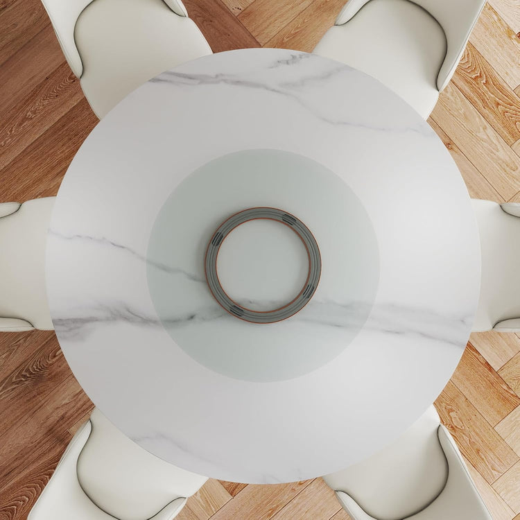 31.5" Lazy Susan for Table Top Tempered Glass Rotating Serving Tray for Dining Table, Kitchen Lazy Susan Organizer Spinning Rotating Food Server Party Centerpieces