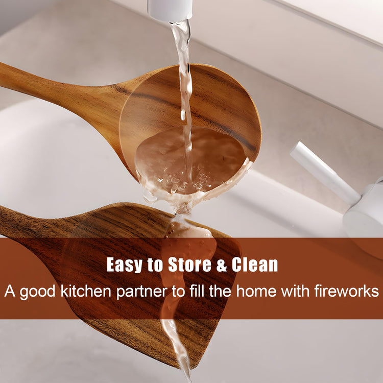 Wooden Spoons for Cooking (10 Count)