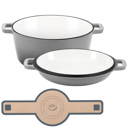 5 Quart Enameled Cast Iron Dutch Oven