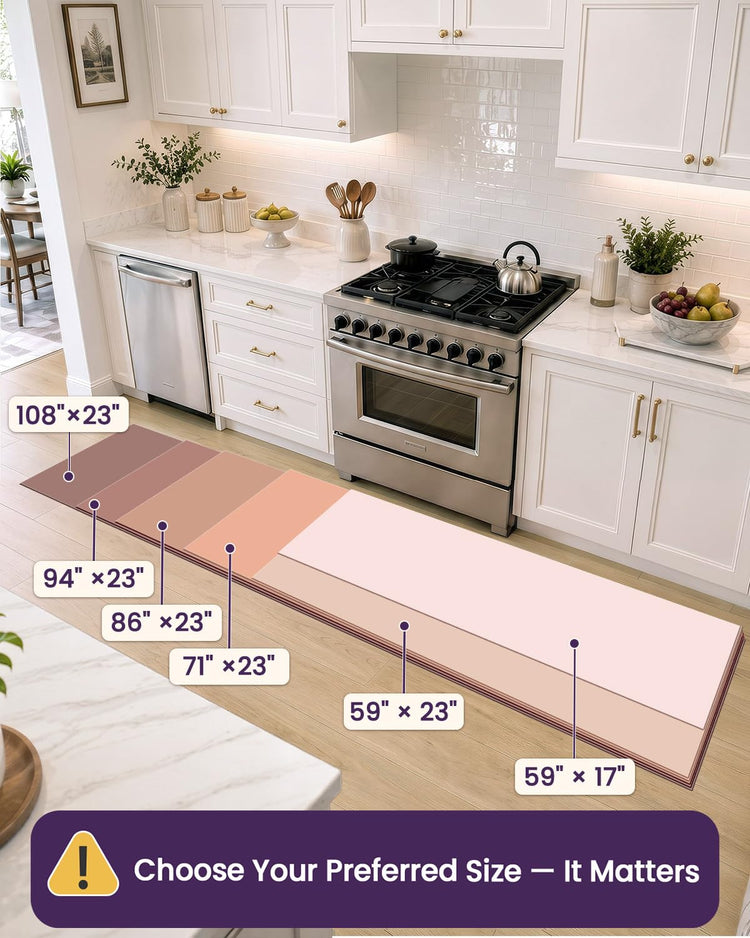 Kitchen Floor Mats Cushioned Anti Fatigue (2 Count)