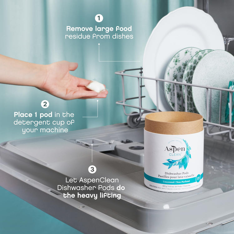 Unscented Dishwasher Pods (84 Count)