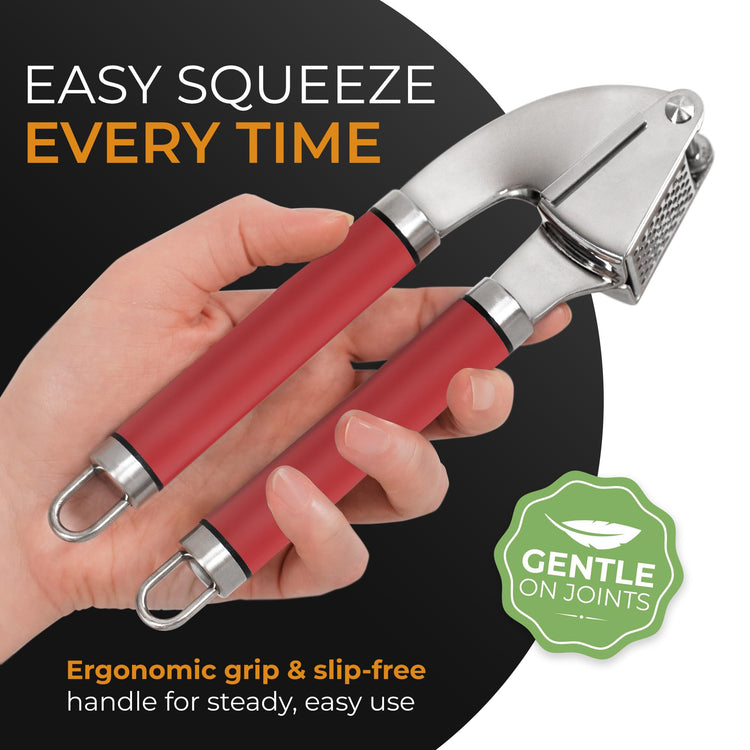 Garlic Press and Peeler Set