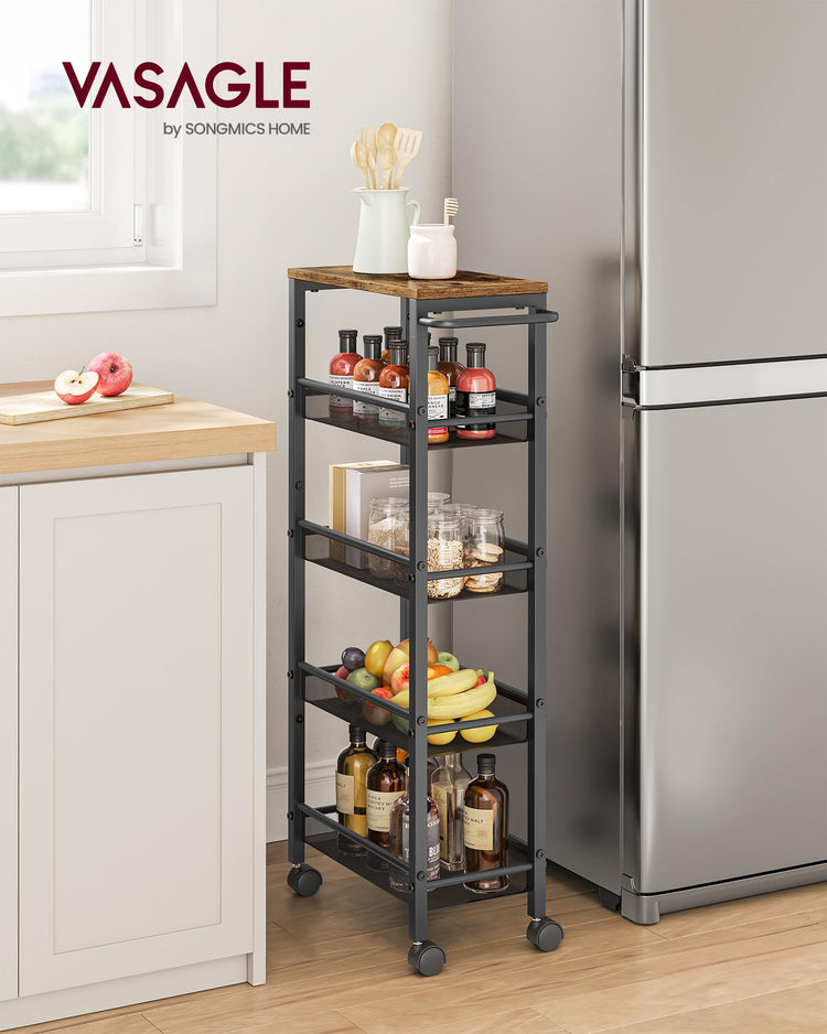 Slim Rolling Cart