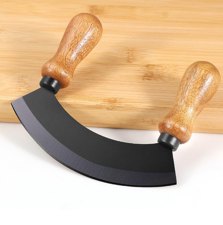 5.4 Inch Stainless Steel Mezzaluna Knife