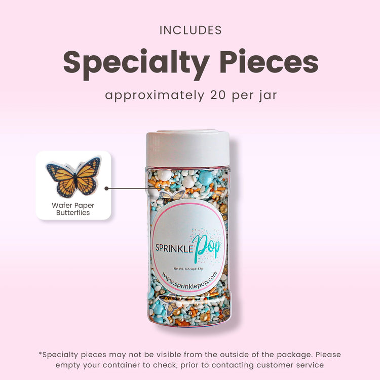 Monarch Butterfly Sprinkle Mix