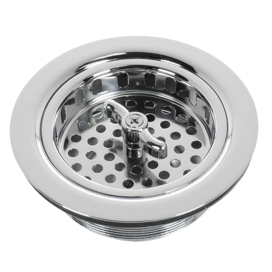 3.5" Sink Drain Assembly with Twist Lock Basket Strainer