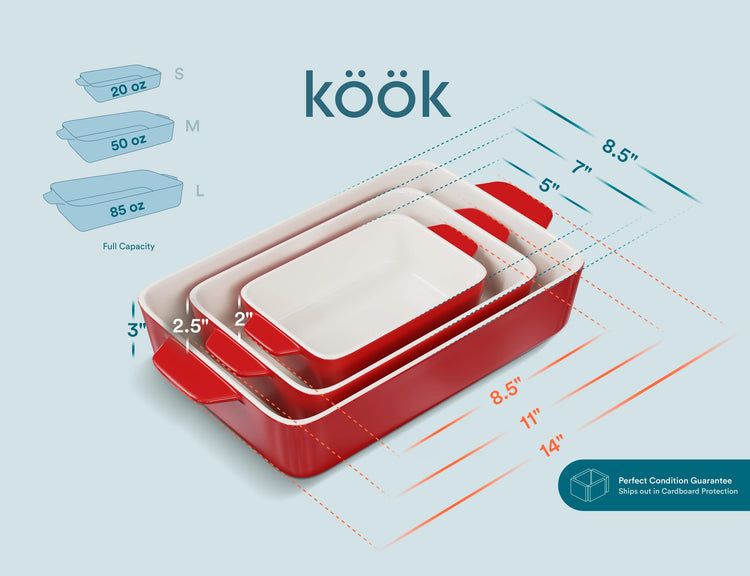 Ceramic Bakeware Set