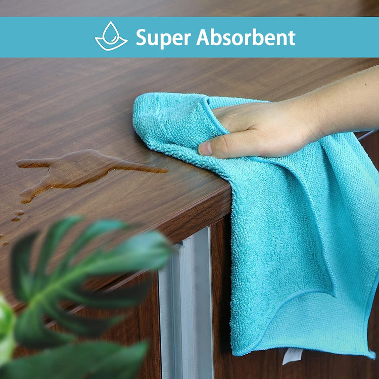 8PK Microfiber Cleaning Cloth (8 Count)