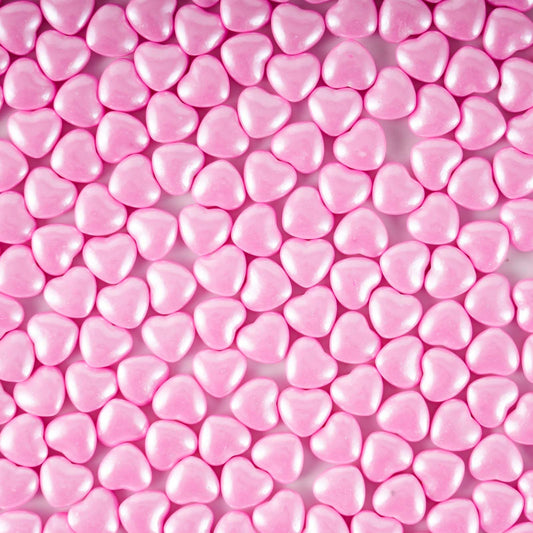 Pink Heart Shapes Sprinkles (4.58 Ounce)