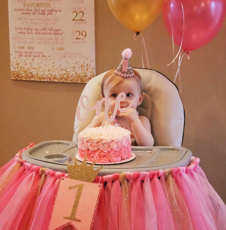 First Birthday Cake Topper