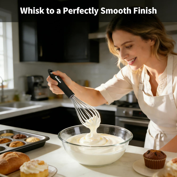 Stainless Steel Kitchen Whisk Set of 5 (5 Count)