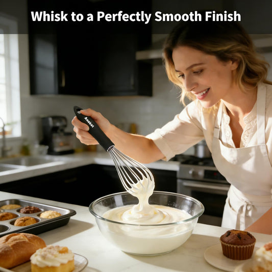 3 Packs Stainless Steel Whisk Set (3 Count)