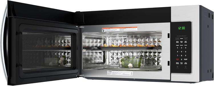 KoolMore KM-MOTC-15SS inch Range Convection Microwave Oven,900 Watts and 300 CFM in Stainless-Steel, UL Listed, 30 in./1.5 cu. ft