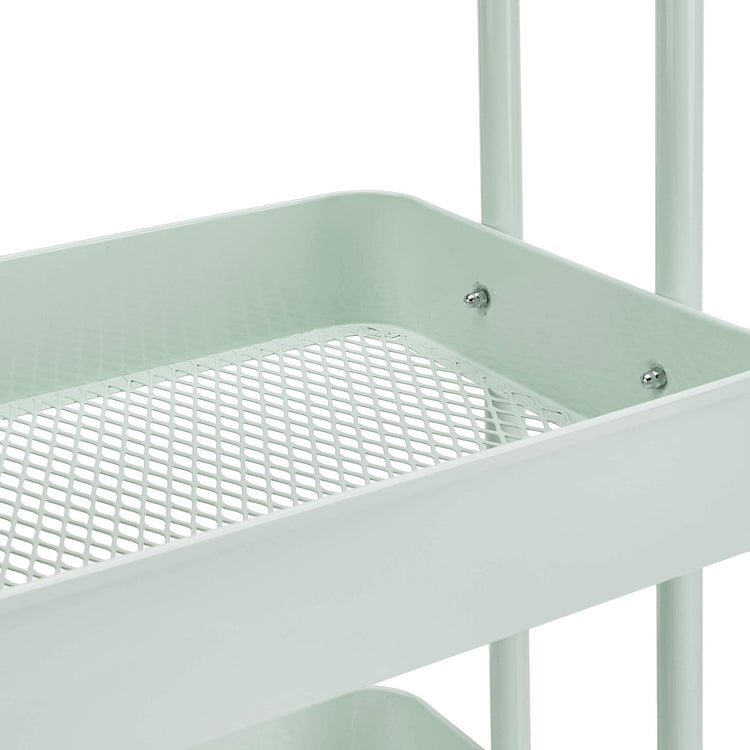 3 Tier Metal Rolling Utility Cart