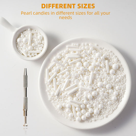 White Mix Sugar Sprinkles (4.16 Ounce)