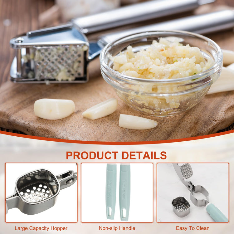 2pcs Garlic Press