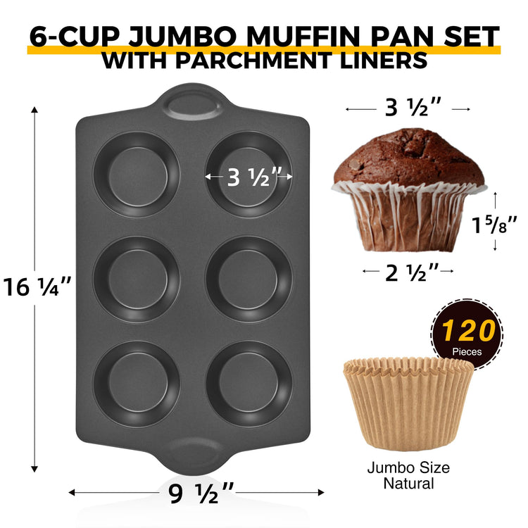 Nonstick Jumbo Muffin Pan