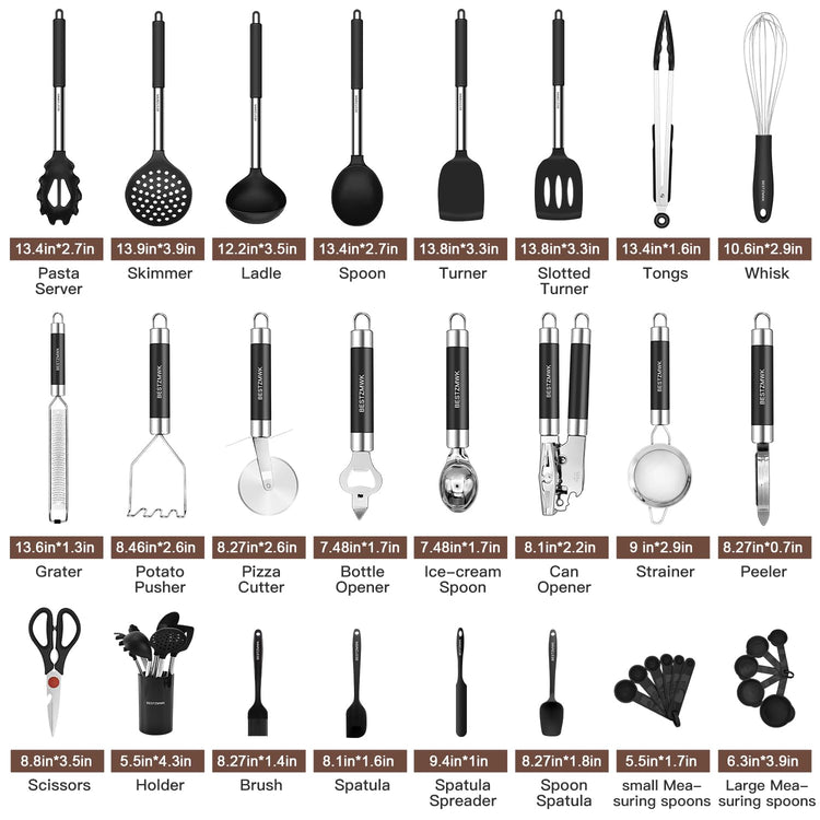 Kitchen Utensils Set (32 Count)