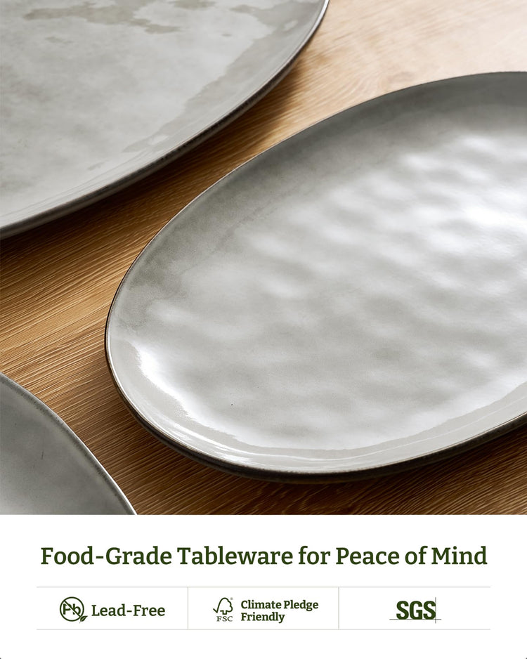 Serving Platters Set of 3 Sizes (15 Count)