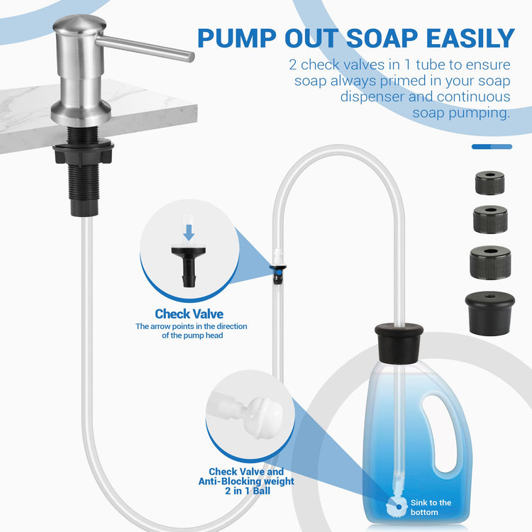 Soap Dispenser for Kitchen Sink