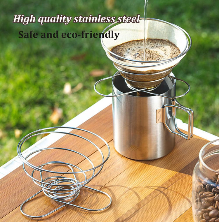 Collapsible Pour Over Coffee Dripper Stainless Steel