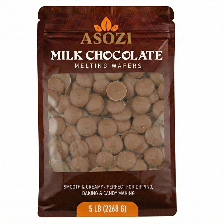 Milk Chocolate Melting Wafers 5lb (80 Ounce)
