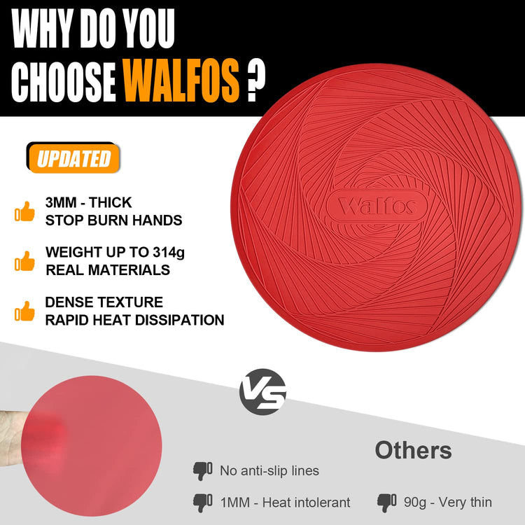 12 10 Inch Silicone Microwave Mats (2 Count)