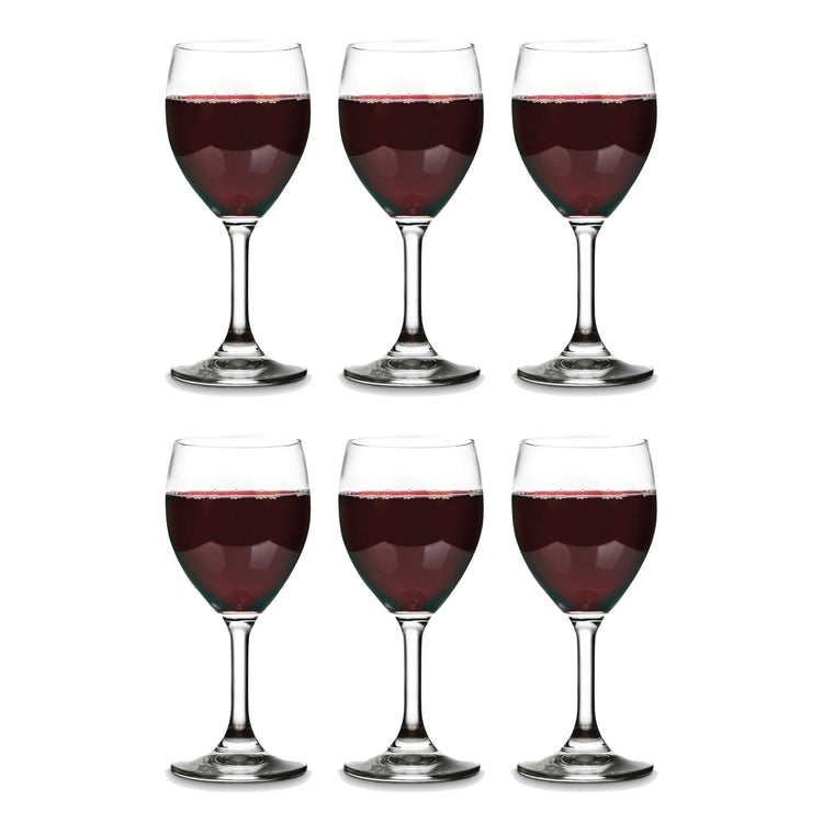 8.5 Ounce Small Wine Glasses Set of 6