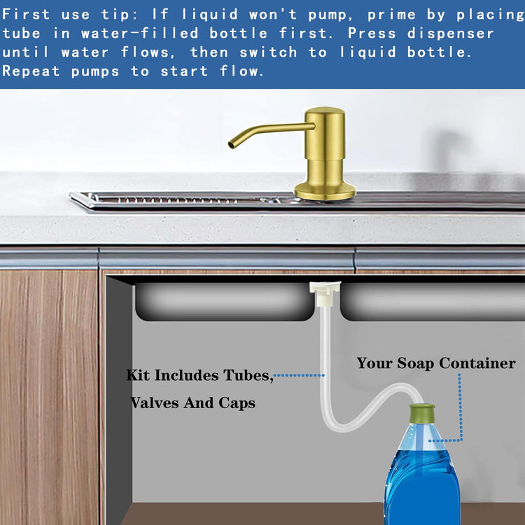 Soap Dispenser for Kitchen Sink