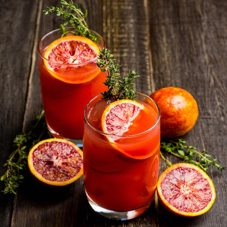 Dehydrated Blood Orange Slices For Cocktails8.8oz (8.81 Ounce)