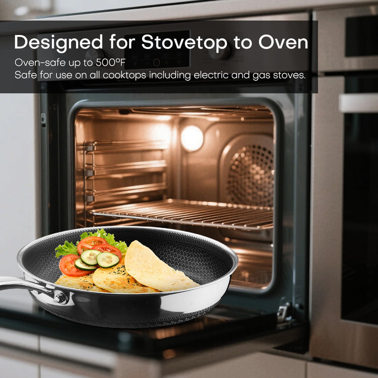 Non Stick Frying Pans Skillet with Lid