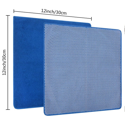Dish Cloth for Washing Dishes Kitchen Washcloth Cleaning Cloth (10 Count)