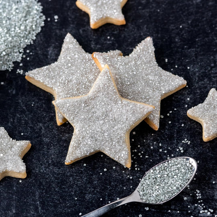 Silver Decorating Sugar (5.11 Ounce)