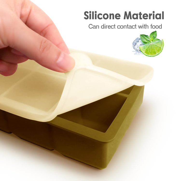 Silicone Ice Cube Trays with Lids (12.99 Count)