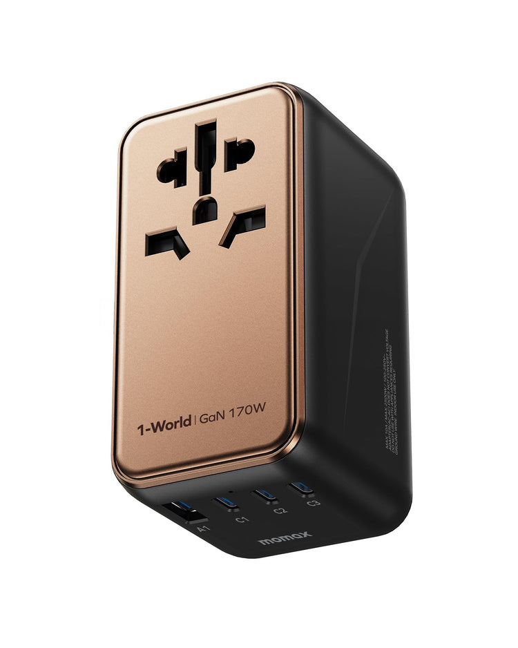 Universal Travel Adapter Worldwide 170W GaN