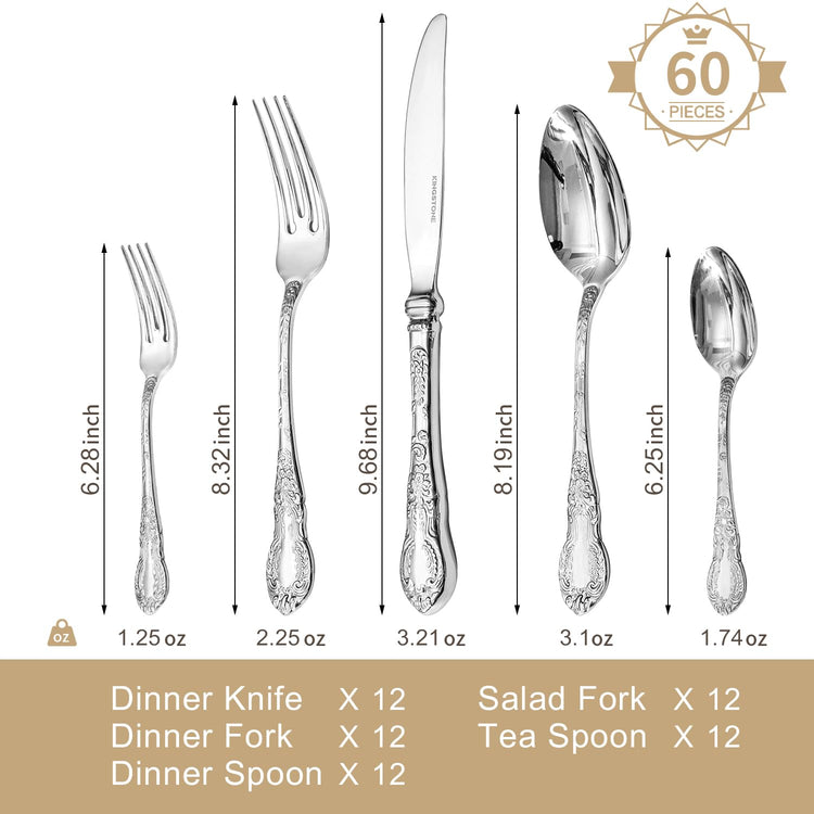 Silverware Set for 12