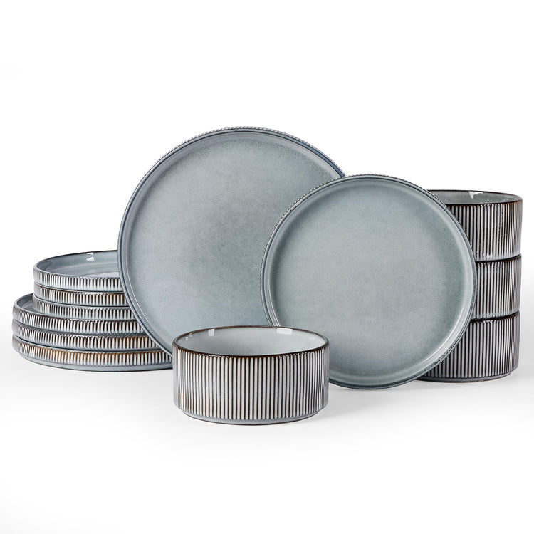 Star Stoneware Dinnerware Set (12 Count)