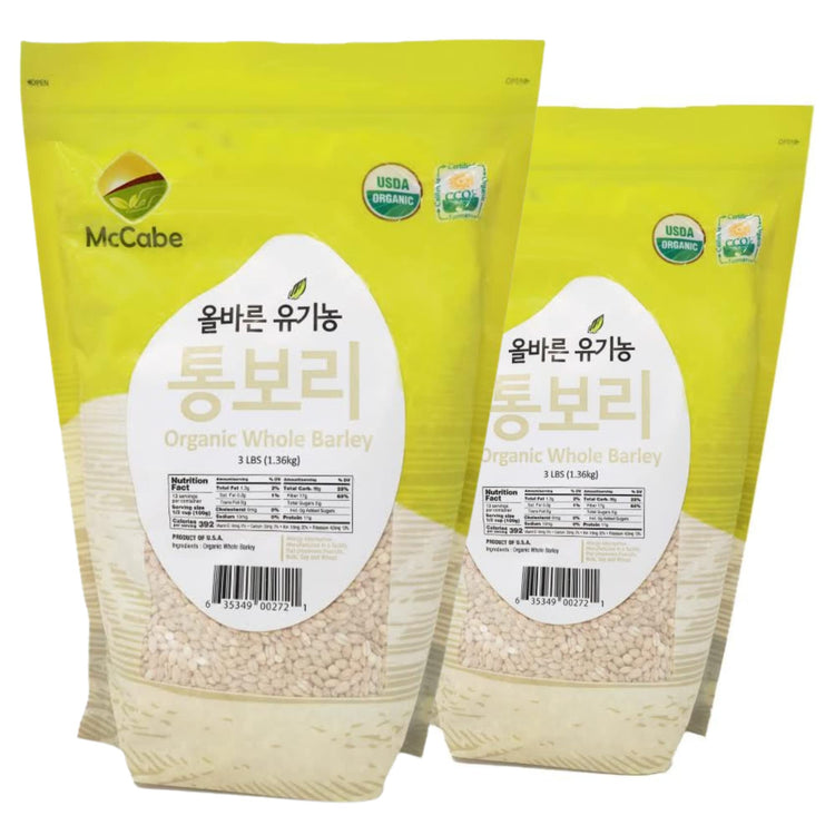 Organic Regular Pearled Barley (16 Ounce)