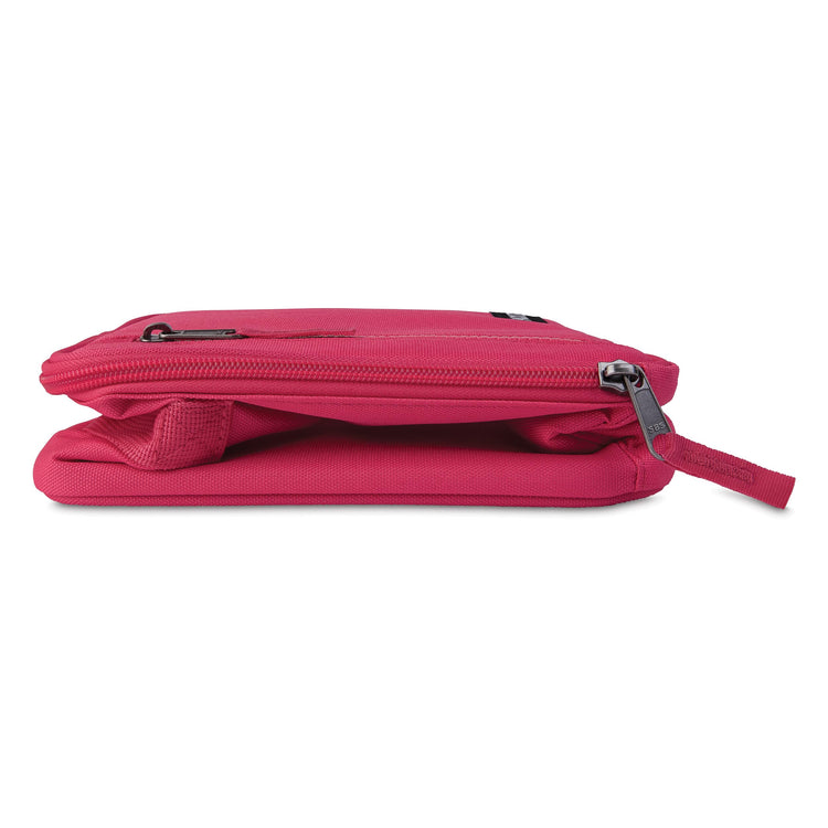R) Freezable Classic Lunch Box, Magenta, Built with EcoFreeze(R) Technology, Collapsible, Reusable, Zip Closure With Zip Front Pocket and Buckle Handle, Designed for Fresh Lunch On the Go