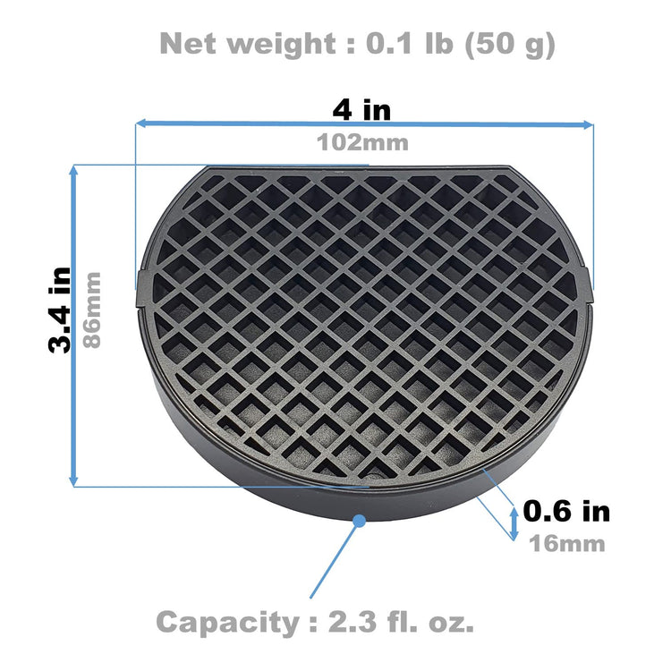 4" Coffee Drip Catcher Tray for Nespresso & Espresso Machines