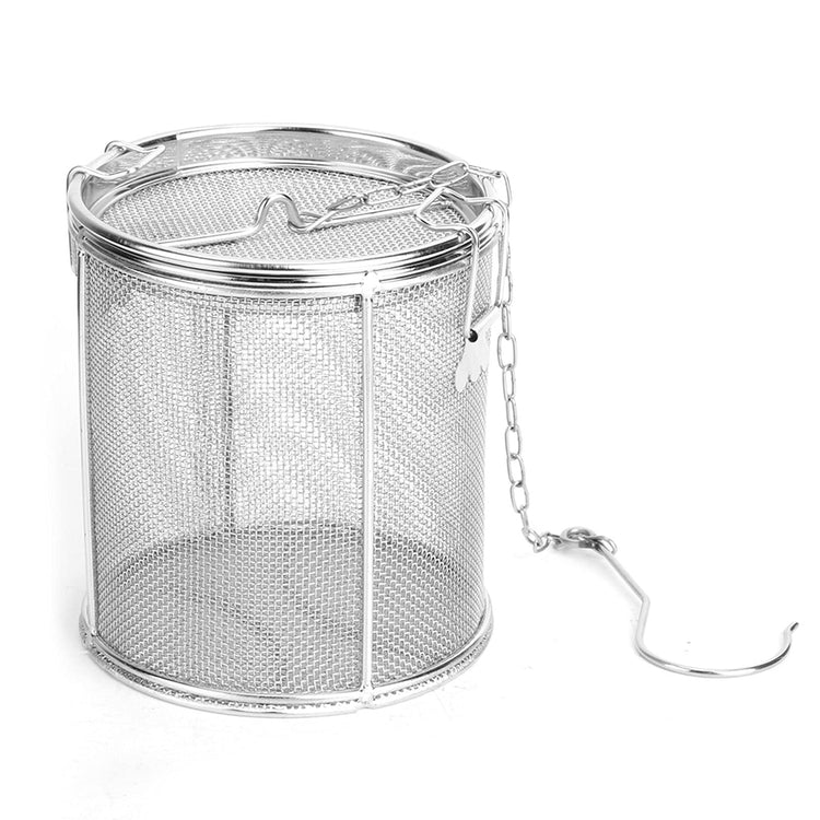 Stainless Steel Tea Ball Strainer and Filter with Hook