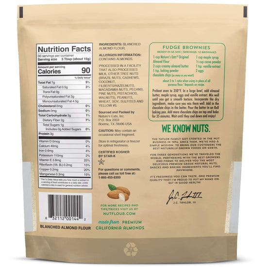 Nature's Eats Almond Flour Superfine Blanched, 16.0 Ounce - Nestoria