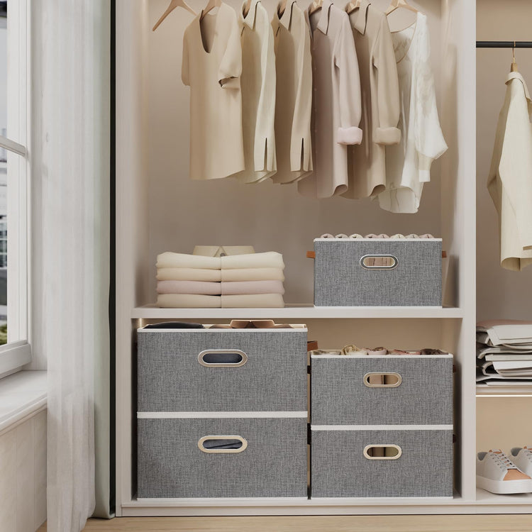 Collapsible Fabric Storage Bins