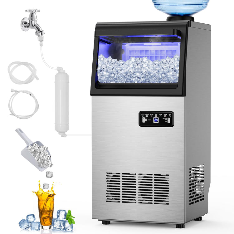 110 lbs Commercial Ice Maker Undercounter Built