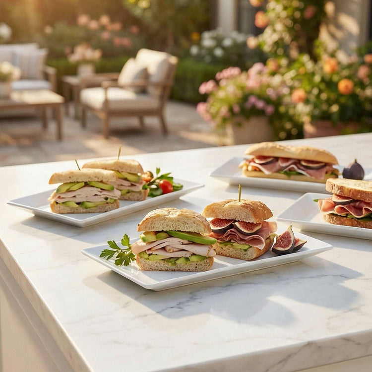 12" Serving Platters Set of 4 (4 Count)